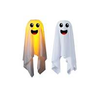 Accessoires fantômes d'Halloween, lanternes lumineuses pour enfants, décorations de scène de fête, décorations de citrouilles, ornements suspendus, figurines