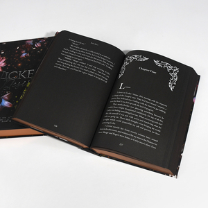 Tùy Chỉnh Phun Cạnh In Cuốn Sách Trên Nhu Cầu Phiên Bản Đặc Biệt Sách Tự Xuất Bản Cuốn Sách Dịch Vụ In Ấn Với Lá Cạnh - Product Image 4