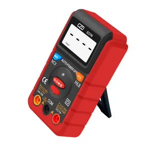 Multimeter Pintar Saku Mini Baterai Isi Ulang Kualitas Tinggi Penguji Arus Multimeter Tegangan Digital NCV