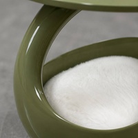 Table d'appoint créative pour animaux de compagnie, table d'angle ronde moderne et minimaliste pour balcon et petit salon