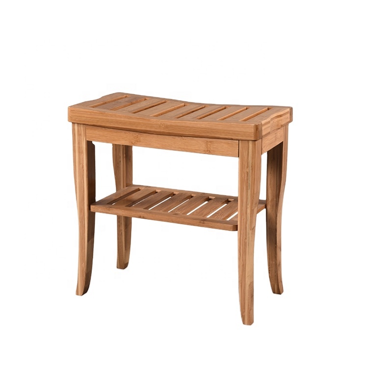 Бамбуковая деревянная японская скамейка для душа и ванны от производителя