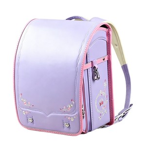 <b>Student</b> <b>Backpack</b> With Embroidered Flowers Waterproof Interior Zipper Pocket Unisex For School Education Spring 2024 - Product Image 5