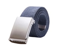 Ceinture tressée en tissu avec boucle à came pour accessoires vestimentaires en gros, avec laine et métal