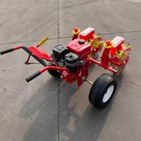 Semoir autopropulsé multi-rangs à moteur essence haute efficacité pour semis de maïs et de sorgho, facile à utiliser