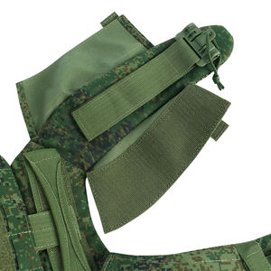 Porte-plaques MOLLE modulaire léger découpé au laser en nylon 1000D, gilet tactique réglable à dégagement rapide et durable - Product Image 6
