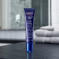 Crema Facial Nutritiva para Hombre Kiehls, Anti-Ojeras y Anti-Hinchazón, con Cafeína y Vitamina B3, Libre de Crueldad Animal, en Tubo de 15 ml, para Todo Tipo de Piel