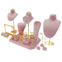Accessoires de présentation de bijoux haut de gamme, présentoirs pour colliers, bracelets, bagues, boucles d'oreilles, comptoir à bijoux, présentoir à bijoux