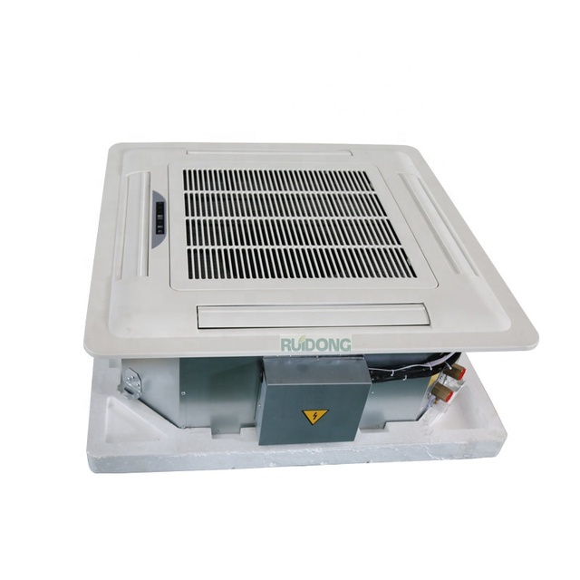 Hotel Factory Industrial Central Air Conditioner Chilled Water Sales New Panel Cassette Fan Coil Unit