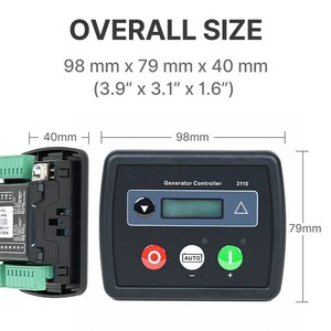 Panneau de commande de générateur DSE 3110, module de démarrage automatique du moteur diesel - Product Image 5