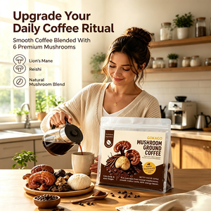 Café Arábica Molido al Por Mayor de Fábrica OEM, Sabor Único a Champiñones, Aroma Intenso, Sabor Suave para Cafeterías, Restaurantes y Preparación Casera - Product Image 2