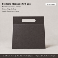 Boîte en carton pliable en stock, expédition rapide en 48 heures, logo personnalisé, emballage en papier en gros, directement de l'usine