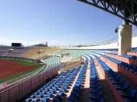 Siège de stade en HDPE moulé par soufflage, personnalisable, professionnel, résistant aux intempéries, vente en gros