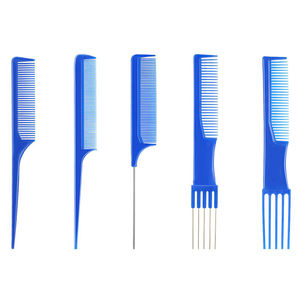 10 paquets Dentée Queue Pick Style Brosse À Cheveux Salon Professionnel PP En Plastique Barbe Brosse À Cheveux Peignes Ensemble - Product Image 2