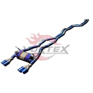 Escape Trasero Vortex Blue Titanium para BMW F80 F82 M3 M4 S55 3.0T 2014-2018, Sistema Valvetronic de Alto Rendimiento, Sin Sonido de Dron, Kit de Carreras - Product Image 3