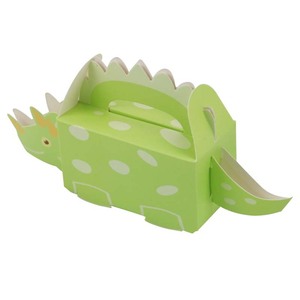 Cross-Border trăng tròn kẹo carton khủng long sáng tạo hộp vuông thư mục Hộp quà tặng giấy tráng biến mất có thể tái chế bán buôn - Product Image 1