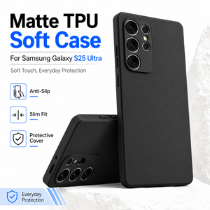 Coque de téléphone souple en TPU mat personnalisée en usine pour <span class=keywords><strong>Samsung</strong></span> <span class=keywords><strong>Galaxy</strong></span> S25 Ultra, protection antidérapante, ajustement fin - Product Image 3