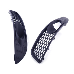 Chevrolet Impala Lower Grille GM1038103 Fog Light Bezel GM1039103 <b>ABS</b> Glossy Black Clip On 2006-2013 - Product Image 1