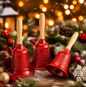 Nouvelle Arrivée Clochette en Fer de Style Européen pour Restaurants, Bars, Décoration Festive Thème Noël, Clochette de Table à Bouche Ouverte - Product Image 6