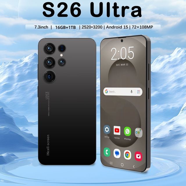 16GB+1TB All-Round S26 Ultra 5G Cell | Factory Special Price | 108MP Camera & Dual-SIM Dual-Standby