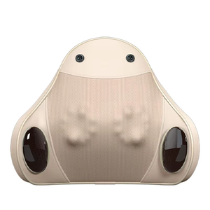 Deep Kneading Vibrating Acupressure Stretching Heated Portable Modern 15W 12V <b>Massage</b> Back <b>Cushion</b> Waist Massager Fatigue - Product Image 1