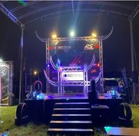 Arco de Aluminio para Bodas y Conciertos al Aire Libre