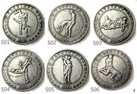 Nouveau Hobo Nickel Couple Sexy Coins drôle Design Silver Token US Unique Sculpté Challenge Coin