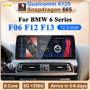 CNSTWEI ID8 Qualcomm Snapdragon665 Android 14 Wireless CarPlay AUTO สำหรับ BMW ซีรีส์ 6 F12 F13 CIC NBT เครื่องเล่นมัลติมีเดียในรถยนต์พร้อมระบบนำทาง GPS - Product Image 2
