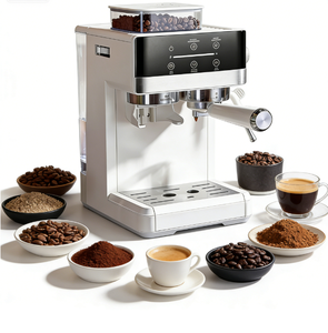 <span class=keywords><strong>Machine</strong></span> à café expresso semi-automatique intelligente avec moulin intégré <span class=keywords><strong>et</strong></span> broyeur automatique - Product Image 1
