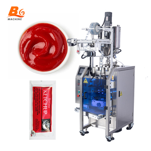 Tự động 4 bên con dấu Túi nước sốt cà chua nước sốt cà chua gói đóng gói chất lỏng giá máy - Product Image 1