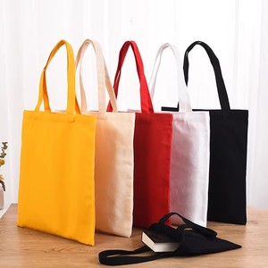 Recycled Canvas <strong>Tote</strong> Bags Lightweight Blank Bulk Shopping Cloth Bags Custom Canvas <strong>Tote</strong> Bag For Advertising Gift - Product Image 1