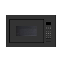 Four à micro-ondes compact haut de gamme 20L intégré en acier inoxydable avec contrôle tactile numérique et fonction grill pour la cuisine à domicile