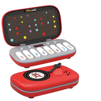 Wholesale Mini Plastic Electronic Pocket Piano Keyboard Multi-Functional Playable Keyboard Rhythm Game Machine Music Toy