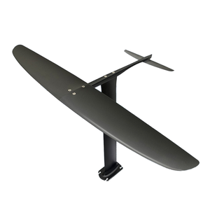 Vente chaude GY1310 Débutant En Fiber De Carbone Ultra-Léger Hydroptère Planche De Surf Base De Mât Grande Lame Noir Taille Personnalisée pour L'utilisation De L'océan - Product Image 1