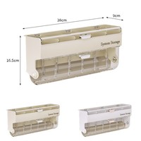 Boîte de rangement murale multifonctionnelle à trois usages pour trier les sous-vêtements à côté des armoires pour la maison