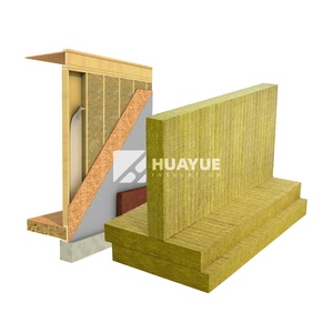 Style de conception industrielle Matériau de toit et de mur Isolation en laine de roche <span class=keywords><strong>Panneau</strong></span> de laine de roche comprimée pour entrepôts - Product Image 1