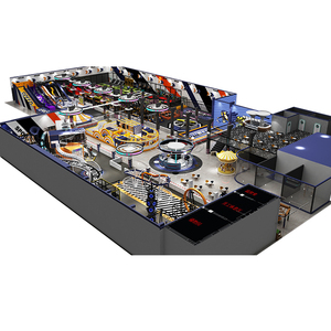 מתקן משחקים מקורה מסחרי בקנה מידה גדול לילדים: שירות התאמה אישית מקיף עם אזורי משחק אינטראקטיביים ומבנים - Product Image 1