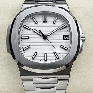 Reloj Mecánico de Lujo, Super Calidad, Resistente al Agua, 40mm, Fábrica DDF, Movimiento ETA 324, Grosor 8.2mm, 5711, Blanco, PP - Product Image 1