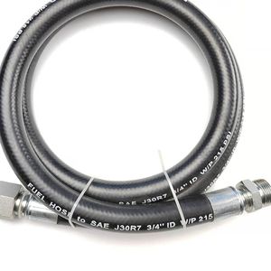 SAE J30 R6 맞춤형 연료 오일 가스 호스 NBR 고무 1 1/2 인치 38mm 연료 오일 가스 디젤 배달 휘발유 이송 호스 - Product Image 5