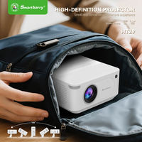 Projecteur intelligent Android 11 HT29 2K, 1 Go + 8 Go, LCD, 120 lumens, projection à 10 m, design mini portable, utilisation en conférence