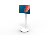 Écran interactif portable sans fil ZEMSO 27/32 pouces, TV mobile, écran Android intégré, 5 salles d'exposition intérieures