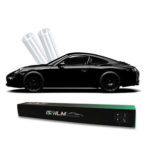 Revêtement en tpu haute brillance ISFFILM protection de peinture automobile anti-rayures corps d'emballage haute polyuréthane ppf rouleau fil de voiture - Product Image 1