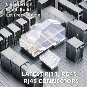 Le plus récent connecteur RJ11 <span class=keywords><strong>RJ45</strong></span> <span class=keywords><strong>RG45</strong></span>, connecteur modulaire pour PC - Product Image 2