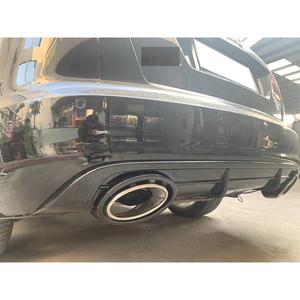 กันชนหลังแบบ RS6กันชนหลังแบบกระจายลมพร้อมหัวฉีดท่อไอเสียแบบไม่มีสลักสำหรับรถ <span class=keywords><strong>Audi</strong></span> A6 S6 C6 2005 2006 2007 2008 2009 2010 2011 - Product Image 5