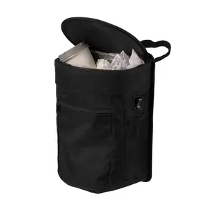 Spill-Proof Car Trash Bag Removable Liner Storage Pockets Hanging Garbage Bag Keeps Automobile Truck Clean Odor-Free