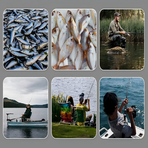 Cañas de pescar de fundición giratoria, caña de pescar de lubina, caña de pescar de fibra de carbono personalizada - Product Image 6