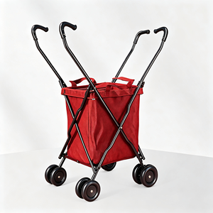 Chariot de courses de supermarché 340L en treillis métallique chromé, robuste, avec roues pivotantes silencieuses, grande capacité, pour usage commercial et de détail, kit complet - Product Image 5