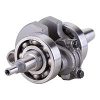 Pièces de rechange de moto de qualité authentique Vilebrequin NS200 Vilebrequin compatible avec l'arbre de vilebrequin complet pour 200ns Pulsar