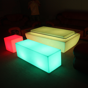 Thương Mại Led Nội Thất Rgb Color Change Illuminated Dài Cocktail Bảng Dj Bar Bảng Sự Kiện Nhựa Led Bar <span class=keywords><strong>Pub</strong></span> Bảng - Product Image 3