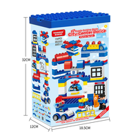 Ensemble de Blocs de Construction Personnalisés OEM, Grande Maquette de Station de Police et Hélicoptère, Logo Personnalisé, Jouets Éducatifs pour Enfants 3+, Approvisionnement Direct