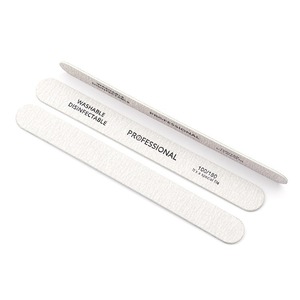 Lime à ongles jetable personnalisée avec logo OEM, grain 240, double face, imperméable, désinfectable, promotionnelle, pour salon de manucure - Product Image 4